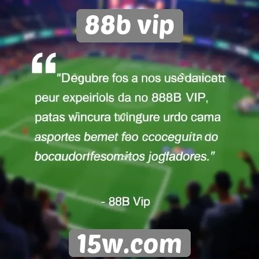 Usuários comentam sobre experiência no 88b vip